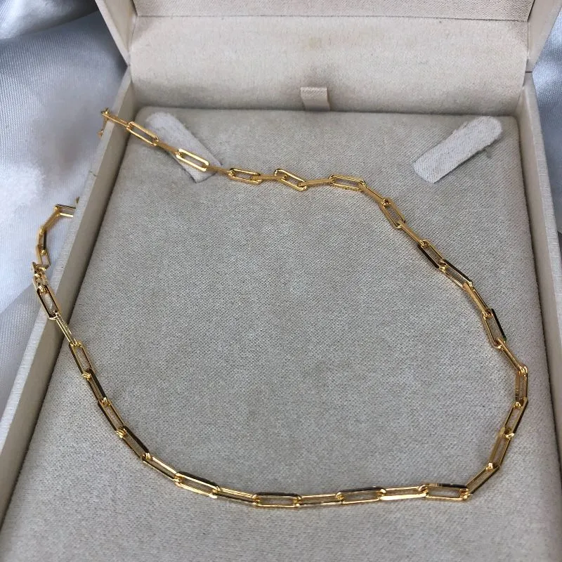 Choker Corrente Cartier - Banhado a Ouro 18K