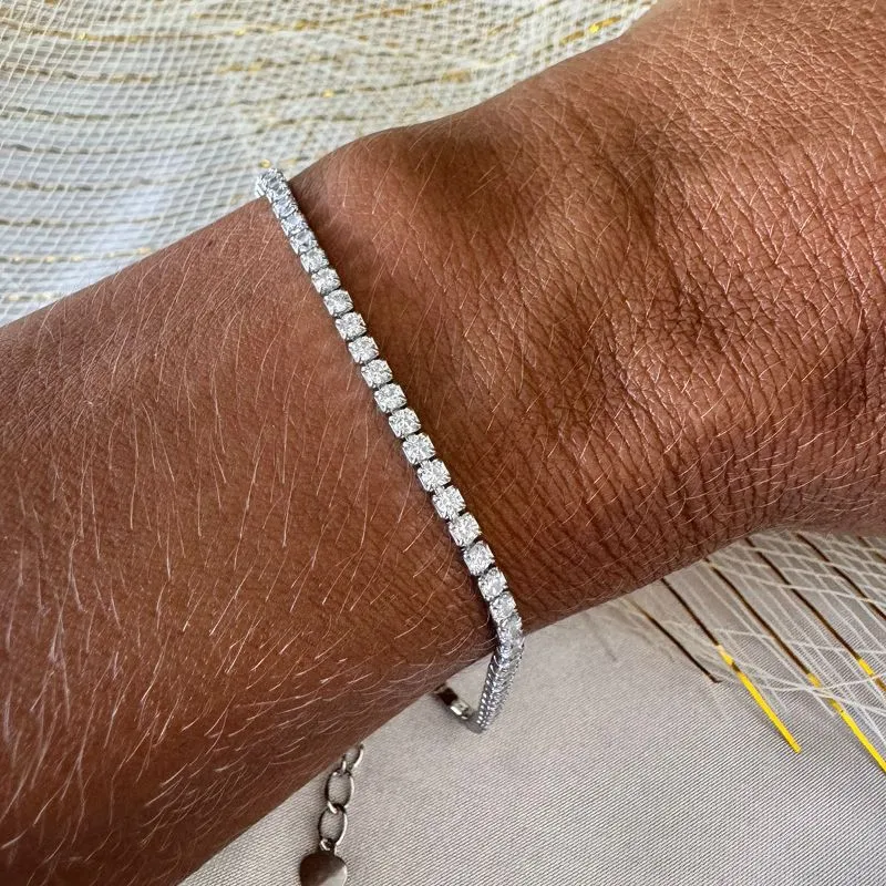 Pulseira Riviera  - Prata 925